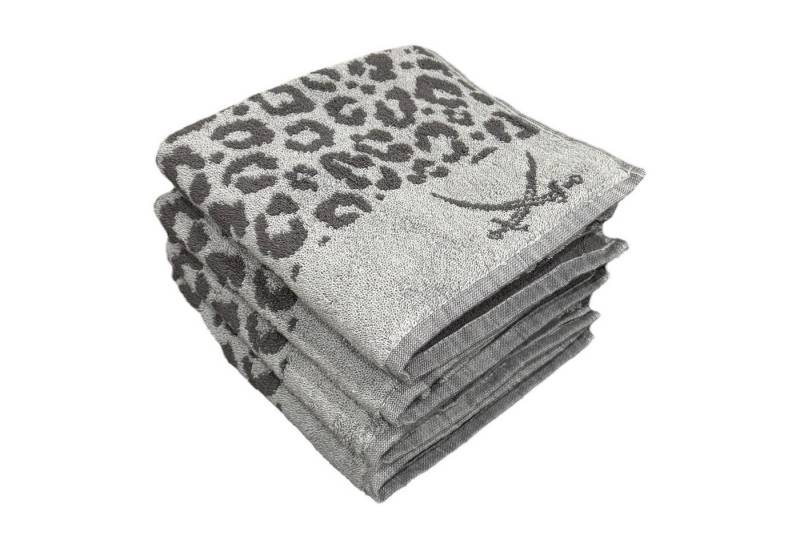 Sansibar Sylt Handtuch Set 4-teiliges Handtuch Set LEO, hochwertige Handtücher edles Design, Baumwolle (Spar-Set, 4-St), 100% Baumwolle, langlebig, saugstark, leicht gezwirnt von Sansibar Sylt