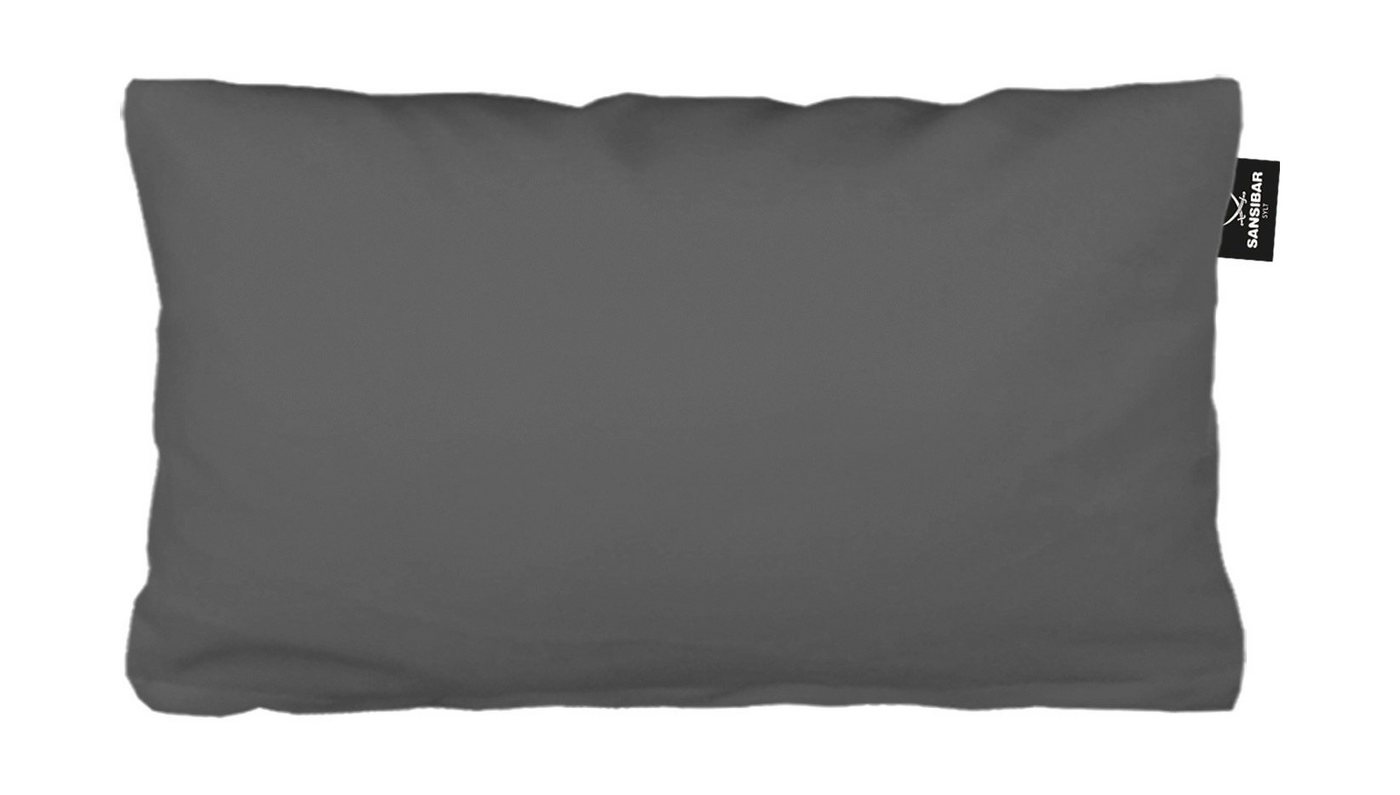 Sansibar Sylt Kissenhülle Kissenhülle Uni Jersey Kissenhülle, 40x80 cm, mit edlem Sansibar Fähnchen am Steg, perfekter, faltenfreier Sitz Sansibar Sylt Kissenhülle Kissenhülle Uni Jersey Kissenhülle, 40x80 cm, mit edlem Sansibar Fähnchen am Steg, perfekter, faltenfreier Sitz von Sansibar Sylt