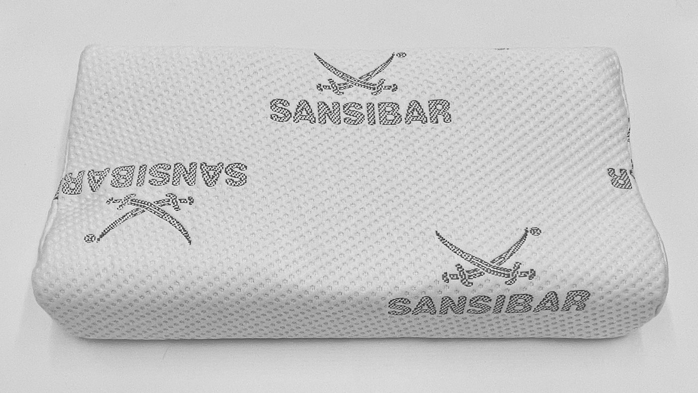 Sansibar Sylt Kopfstützkissen Nackenstützkissen SANSIBAR (BL 60x30 cm) BL 60x30 cm weiß von Sansibar Sylt