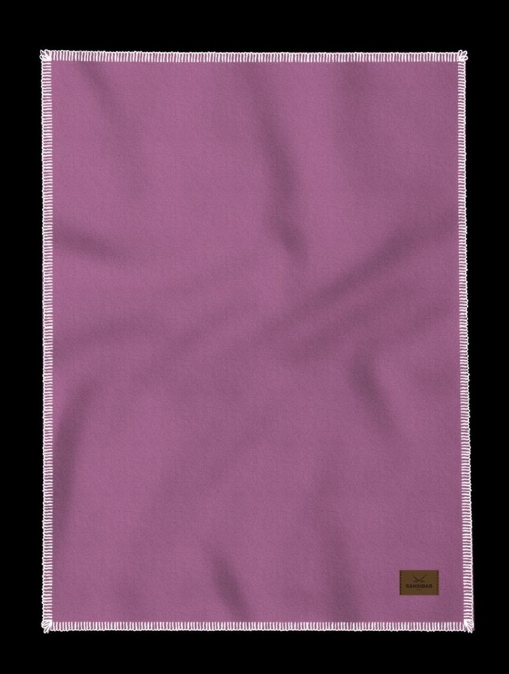Wohndecke Wohndecke SANSIBAR berry BL 150x200 cm lila Decke Kuscheldecke, Sansibar Sylt von Sansibar Sylt