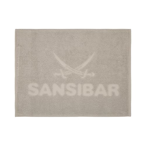 Sansibar Badematte Badteppich Pebble, 100% Baumwolle (Taupe, 50x65 cm) von Sansibar