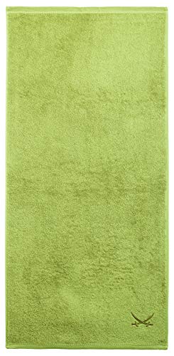 Sansibar Duschtuch 70x140 cm 100% Baumwolle mit gesticktem Säbel Logo Badtuch Handtuch Grün Einzeln Sansibar Duschtuch 70x140 cm 100% Baumwolle mit gesticktem Säbel Logo Badtuch Handtuch Grün Einzeln von Sansibar