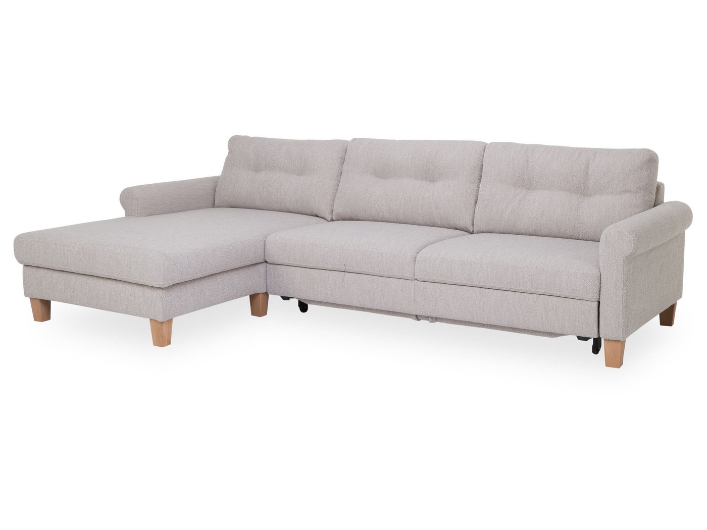 SANSIBAR Living Polsterecke Polsterecke SANSIBAR RÜGEN (BB 164x270 cm) BB 164x270 cm grün Ecksofa von SANSIBAR Living