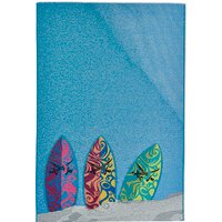 Sansibar Teppich "Rantum Beach SA-018", rechteckig, 5 mm Höhe, Flachgewebe, modernes Design, Motiv Surfbretter, Outdoor geeignet Sansibar Teppich "Rantum Beach SA-018", rechteckig, 5 mm Höhe, Flachgewebe, modernes Design, Motiv Surfbretter, Outdoor geeignet von Sansibar