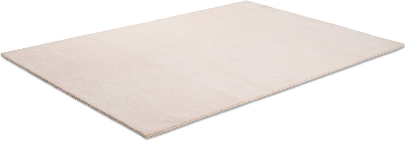 Sansibar Wollteppich List, rechteckig, Höhe: 13 mm, Kurzflor, Handweb Teppich, meliert, reine Wolle, handgewebt von Sansibar