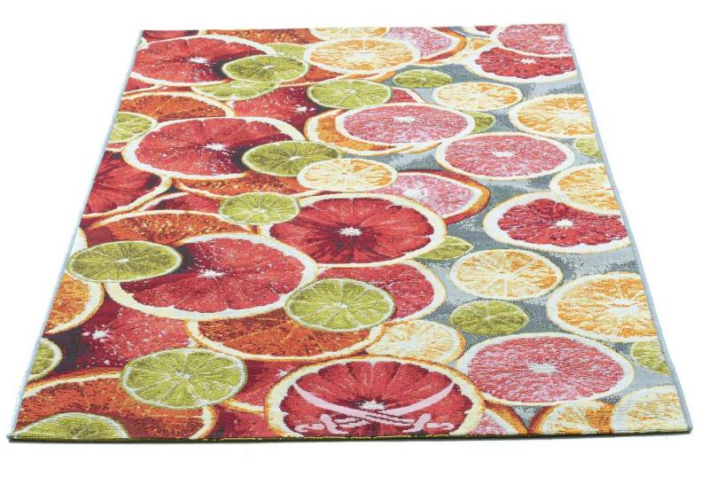 Sansibar Teppich Rantum Beach 003, rechteckig, Höhe: 5 mm, Flachgewebe, modernes Sommer Design, In- und Outdoor geeignet von Sansibar