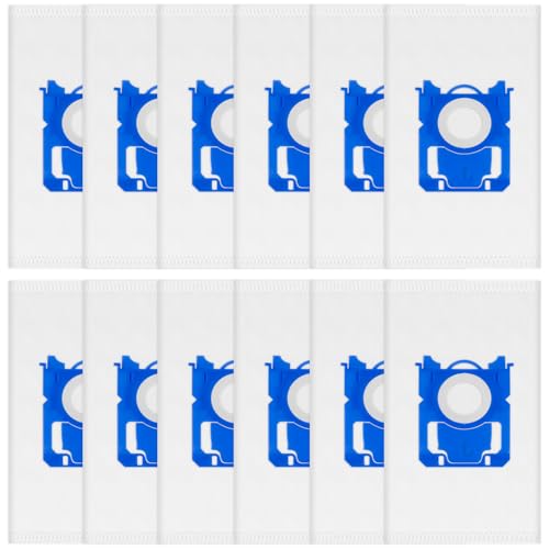 Sansoak 12 Staubsaugerbeutel S-Bag für AEG/Philips VX6 VX7 VX8 Classic Long Performance FC8021/03, kompatibel mit AEG/Electrolux System Pro 210 s-bag VX7-1-ÖKO VX9-2-ÖKO Sansoak 12 Staubsaugerbeutel S-Bag für AEG/Philips VX6 VX7 VX8 Classic Long Performance FC8021/03, kompatibel mit AEG/Electrolux System Pro 210 s-bag VX7-1-ÖKO VX9-2-ÖKO von Sansoak