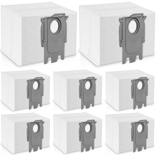 Sansoak S8 Pro Ultra Staubbeutel für Roborock S8+ S7 MaxV Ultra S7 Pro Ultra Q7+ Q7 Max+ T8 Q5+ G10S PRO Q7 Max+ Q8 Max+ Staubsauger Absaugstation, 8 Stück 3L großer Kapazität Staubsaugerbeutel Sansoak S8 Pro Ultra Staubbeutel für Roborock S8+ S7 MaxV Ultra S7 Pro Ultra Q7+ Q7 Max+ T8 Q5+ G10S PRO Q7 Max+ Q8 Max+ Staubsauger Absaugstation, 8 Stück 3L großer Kapazität Staubsaugerbeutel von Sansoak