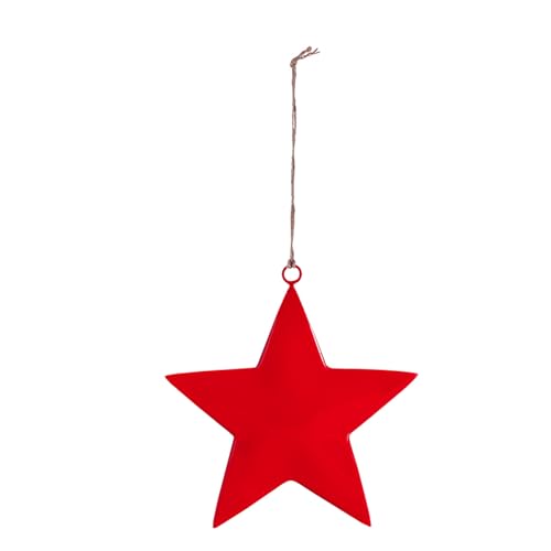 Santa Barbara Design Studio Emailliertes Metall-Stern-Ornament, Rot, 15,2 cm Santa Barbara Design Studio Emailliertes Metall-Stern-Ornament, Rot, 15,2 cm von Santa Barbara Design Studio