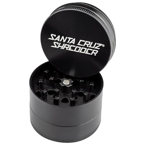 Santa Cruz Shredder 3-teiliger Grinder für Kräuter – Mittelschwarz von Santa Cruz Shredder