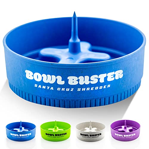 Santa Cruz Shredder Bowl Buster ein langlebiger Tischaschenbecher mit Schürhaken aus Hanfmaterial (Blau) von Santa Cruz Shredder