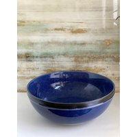 Dansk Arento Blue 9" Steinzeug Servierschale von SantaBarbaraCeramics