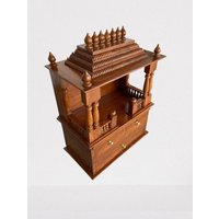 Temple/Mandir/Alter Ohne Tür Mit Drei Schubladen Inklusive Beleuchtung von SantaFeCreationsIN