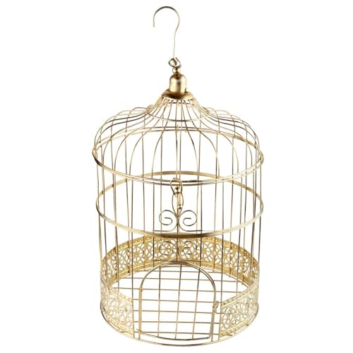 Behälter für Geldgeschenke / Geldumschläge in Form eines Vogelkäfigs gold Behälter für Geldgeschenke / Geldumschläge in Form eines Vogelkäfigs gold von Santex