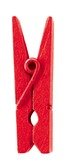 Santex Mini - Wäscheklammern rot, ca. 2,5 cm, 24 St. von Santex