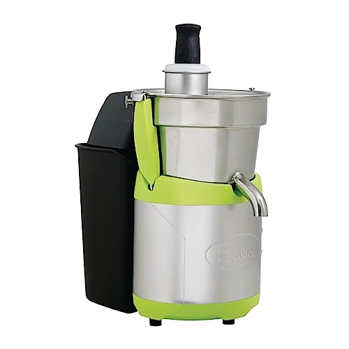 Santos 1.3kW Zentrifugal-Entsafter Miracle Edition, Leistung: bis zu 140Ltr/Std., 3000rpm, Ganzmetallkonstruktion, Obst- und Gemüsesaftpresse, patentiertes Ezy-Clean System | GH739 von SANTOS