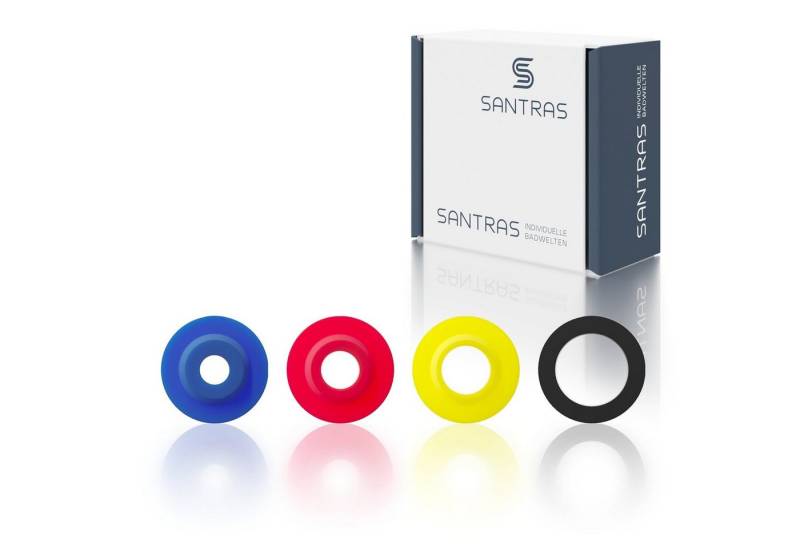 Santras Brauseschlauch Durchflussbegrenzer für Duschschlauch zum Wasser sparen von Santras