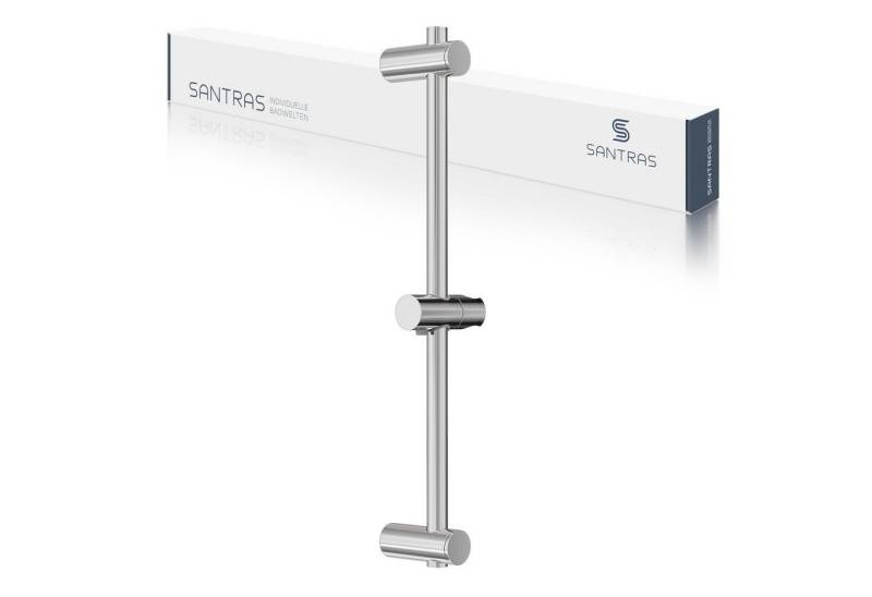 Santras Duschstange SANTRAS® Duschstange 70cm, 90 cm, 1m mit 1,5m Schlauch und Handbrause von Santras
