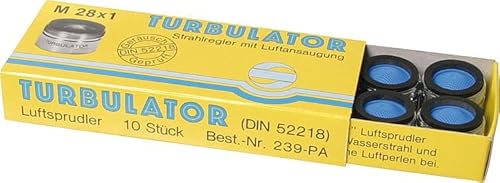 Turbulator mit Luftansaugung M 28 x 1 Außengewinde (10 Stück) von Sanvo