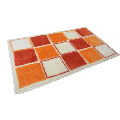 SANWOOD 8052430 Mosaik Badteppich, 100% Polyacryl, Table tuft, 60 x 100 cm von SANWOOD