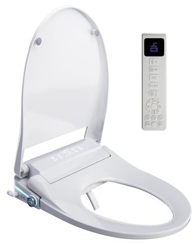Smart WC-sitze mit Bidet Funktion, Bidet Toilettensitz mit Düse, Japanische Toilette Sitz Beheizbare Klobrille, Dusch WC mit Warmwasser und Trockner, Toilette mit Automatikdeckel und Aromafunktion Smart WC-sitze mit Bidet Funktion, Bidet Toilettensitz mit Düse, Japanische Toilette Sitz Beheizbare Klobrille, Dusch WC mit Warmwasser und Trockner, Toilette mit Automatikdeckel und Aromafunktion von Sanyipace