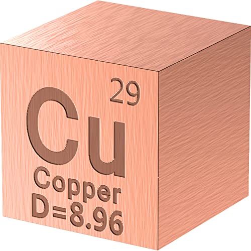 Kupfer Element Cu Dichte Cube - Element Sammlung Periodensystem - Labor Experiment Material DIY Display,25.4mm / 1inch Kupfer Element Cu Dichte Cube - Element Sammlung Periodensystem - Labor Experiment Material DIY Display,25.4mm / 1inch von SaojKghJ