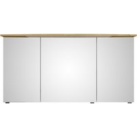 Saphir Badezimmerspiegelschrank "Serie 4010 Badezimmer-Spiegelschrank inkl. LED-Beleuchtung im Kranz" Badschrank 142 cm breit, 3 Türen, 6 Glas-Einlegeböden, inkl Türdämpfer Saphir Badezimmerspiegelschrank "Serie 4010 Badezimmer-Spiegelschrank inkl. LED-Beleuchtung im Kranz" Badschrank 142 cm breit, 3 Türen, 6 Glas-Einlegeböden, inkl Türdämpfer von Saphir