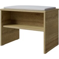 Saphir Badkommode "Badezimmer Sitzbank inkl. Sitzkissen aus Kunstleder in weiß und Ablage" verschiedene Farben, Garderobenbank 60 cm breit, gepolstert Saphir Badkommode "Badezimmer Sitzbank inkl. Sitzkissen aus Kunstleder in weiß und Ablage" verschiedene Farben, Garderobenbank 60 cm breit, gepolstert von Saphir