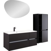 Saphir Badmöbel-Set "Badmöbel-Set Serie 6010 Solid-Surface-Waschtisch mit Unterschrank" 4 Stk. tlg. Saphir Badmöbel-Set "Badmöbel-Set Serie 6010 Solid-Surface-Waschtisch mit Unterschrank" 4 Stk. tlg. von Saphir