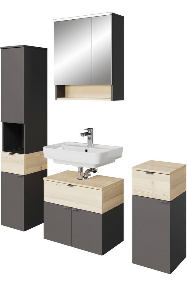 Saphir Badmöbel-Set Quickset 394, (Komplett-Set, 4-St) von Saphir