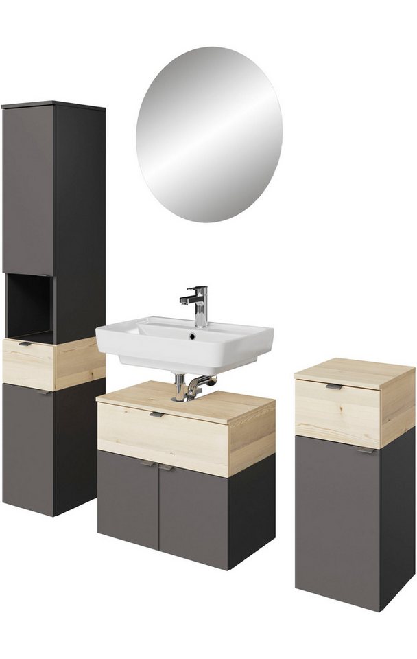 Saphir Badmöbel-Set Quickset 394, (Komplett-Set, 4-St) von Saphir