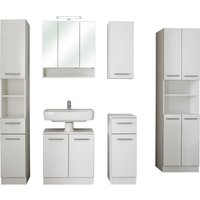 Saphir Badmöbel-Set "Quickset 953 6-teilig, Waschbeckenunterschrank und LED-Spiegelschrank", (Set, 6 St.) von Saphir