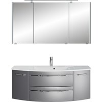 Saphir Badmöbel-Set "Serie 7045 2-teilig Mineralmarmor-Waschtisch mit LED-Spiegelschrank", (Set, 2 St.) von Saphir