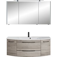 Saphir Badmöbel-Set "Serie 7045 2-teilig Mineralmarmor-Waschtisch mit LED-Spiegelschrank", (Set, 2 St.) von Saphir