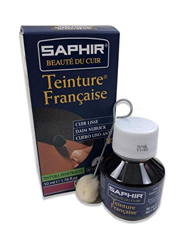 Saphir Französische Farbe (50 ml (Basis + Spezial), Schwarz von Saphir