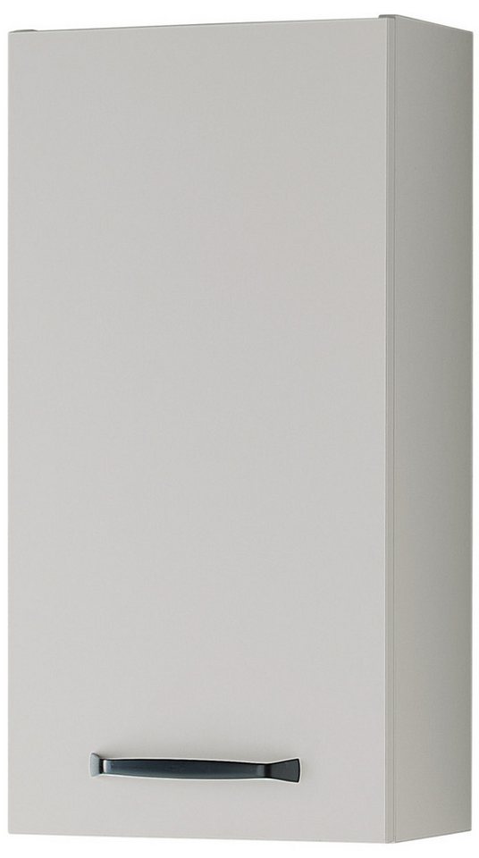 Saphir Hängeschrank Quickset 500, Badschrank 32,4 cm, 1 Tür, 2 Einlegeboden Badezimmer-Hängeschrank, Wandschrank von Saphir