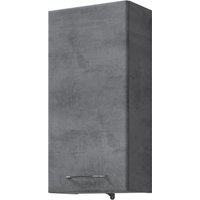 Saphir Hängeschrank "Quickset 945 Wand-Badschrank 35 cm breit mit 1 Tür und 2 Einlegeböden", Badezimmer-Hängeschrank inkl. Türdämpfer, Griffe in Chrom Glanz von Saphir