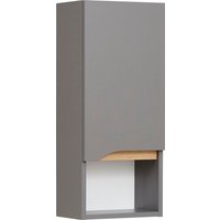 Saphir Hängeschrank "Quickset Wand-Badschrank 30 cm breit mit 1 Tür, 1 offenes Fach", Badezimmer-Hängeschrank inkl. Türdämpfer, grifflos von Saphir