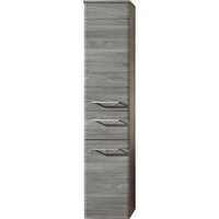 Saphir Midischrank "Quickset 916 Badschrank 30 cm breit, 2 Türen, 1 Schublade", Badezimmer-Midischrank Sangallo Grau quer, Griffe in Chrom glänzend Saphir Midischrank "Quickset 916 Badschrank 30 cm breit, 2 Türen, 1 Schublade", Badezimmer-Midischrank Sangallo Grau quer, Griffe in Chrom glänzend von Saphir