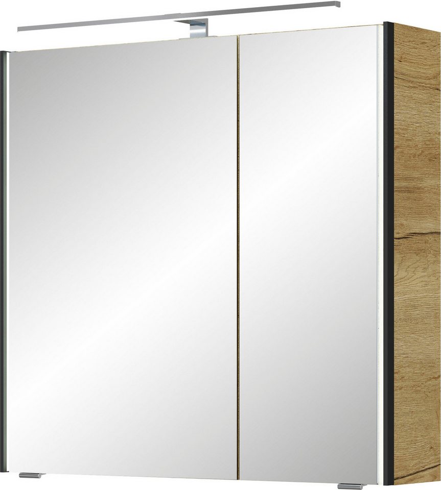 Saphir Spiegelschrank Serie 7045 Badezimmer-Spiegelschrank inkl. LED-Beleuchtung, 2 Türen Badschrank 73,2 cm breit, inkl. LEDplus Schalter und Türdämpfer Saphir Spiegelschrank Serie 7045 Badezimmer-Spiegelschrank inkl. LED-Beleuchtung, 2 Türen Badschrank 73,2 cm breit, inkl. LEDplus Schalter und Türdämpfer von Saphir