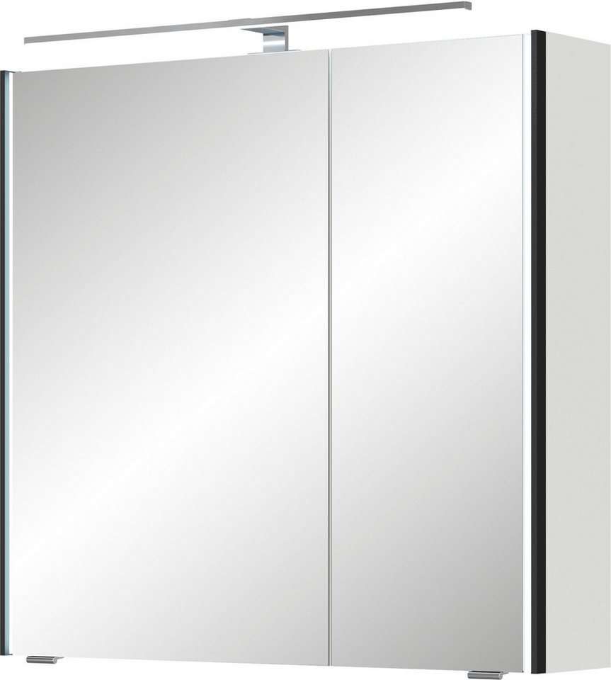 Saphir Spiegelschrank Serie 7045 Badezimmer-Spiegelschrank inkl. LED-Beleuchtung, 2 Türen Badschrank 73,2 cm breit, inkl. LEDplus Schalter und Türdämpfer Saphir Spiegelschrank Serie 7045 Badezimmer-Spiegelschrank inkl. LED-Beleuchtung, 2 Türen Badschrank 73,2 cm breit, inkl. LEDplus Schalter und Türdämpfer von Saphir