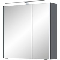 Saphir Spiegelschrank "Serie 7045 Badezimmer-Spiegelschrank inkl. LED-Beleuchtung, 2 Türen" von Saphir