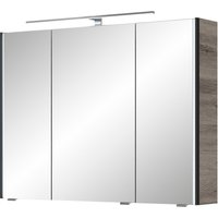 Saphir Spiegelschrank "Serie 7045 Badezimmer-Spiegelschrank inkl. LED-Beleuchtung, 3 Türen" von Saphir