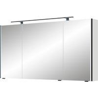 Saphir Spiegelschrank "Serie 7045 Badezimmer-Spiegelschrank inkl. LED-Beleuchtung, 3 Türen", Badschrank 133,2 cm breit, inkl. LEDplus Schalter und Türdämpfer von Saphir