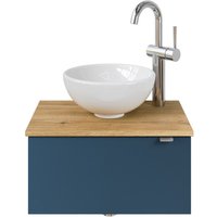 Saphir Waschtisch "Serie 6915 Waschschale mit Unterschrank für Gästebad, Gäste WC" Keramik-Aufsatzbecken, Waschtischplatte, Waschtischunterschrank, 3 Stk. tlg. 51 cm mit Keramik-Aufsatzbecken und 1 Tür Saphir Waschtisch "Serie 6915 Waschschale mit Unterschrank für Gästebad, Gäste WC" Keramik-Aufsatzbecken, Waschtischplatte, Waschtischunterschrank, 3 Stk. tlg. 51 cm mit Keramik-Aufsatzbecken und 1 Tür von Saphir