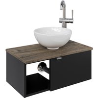 Saphir Waschtisch "Serie 6915 Waschschale mit Unterschrank für Gästebad, Gäste WC" von Saphir