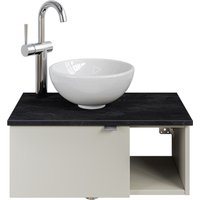 Saphir Waschtisch "Serie 6915 Waschschale mit Unterschrank für Gästebad, Gäste WC" von Saphir