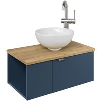 Saphir Waschtisch "Serie 6915 Waschschale mit Unterschrank für Gästebad, Gäste WC" von Saphir