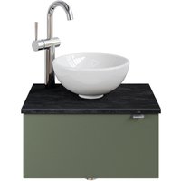 Saphir Waschtisch "Serie 6915 Waschschale mit Unterschrank für Gästebad, Gäste WC" von Saphir