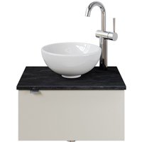 Saphir Waschtisch "Serie 6915 Waschschale mit Unterschrank für Gästebad, Gäste WC" von Saphir